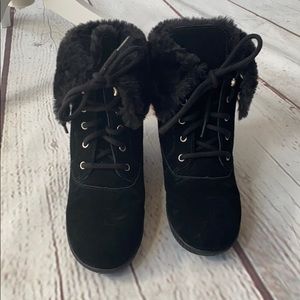 Angiee Lace-Up Cold Weather Boots